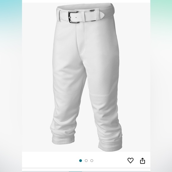 Easton Other - Easton PRO Pull Up Baseball Pant Series | Youth | Full Length | Elastic Bottom